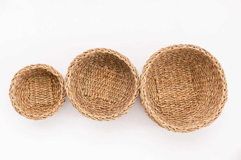 Catchall Seagrass Baskets