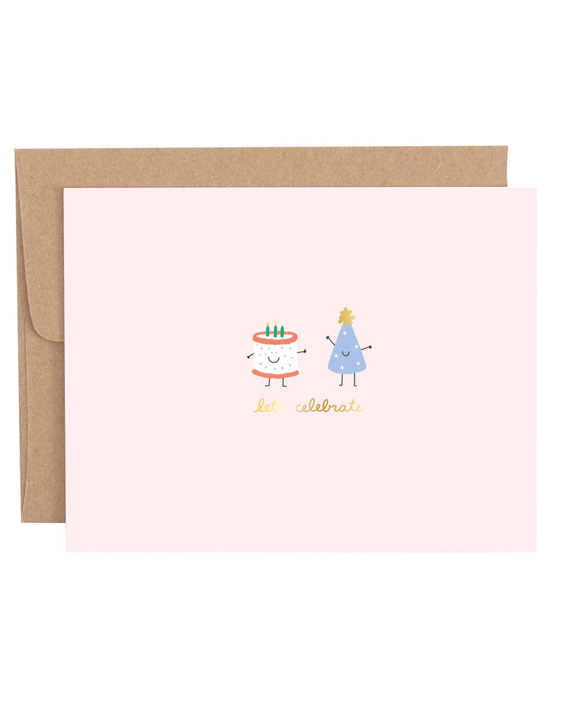 Let's Celebrate Greeting Card