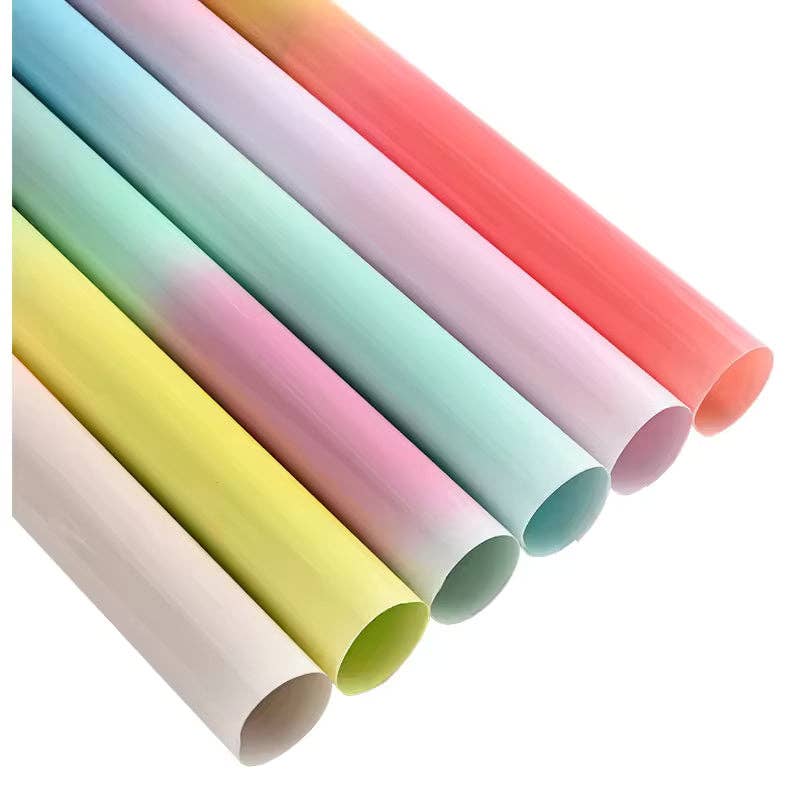 Candy Glass Flower Wrapping Paper (20pcs/bag): Color #4