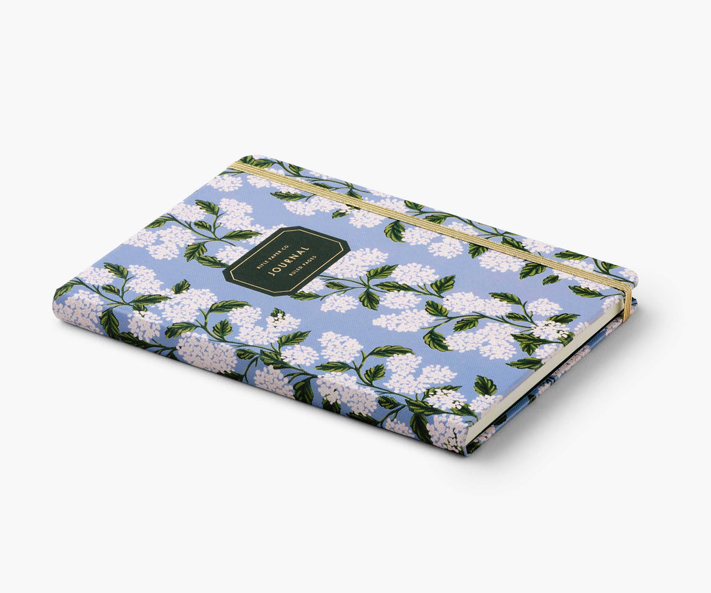Hydrangea Journal with Pen