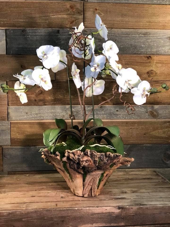 Large Orchid Branchy Bowl