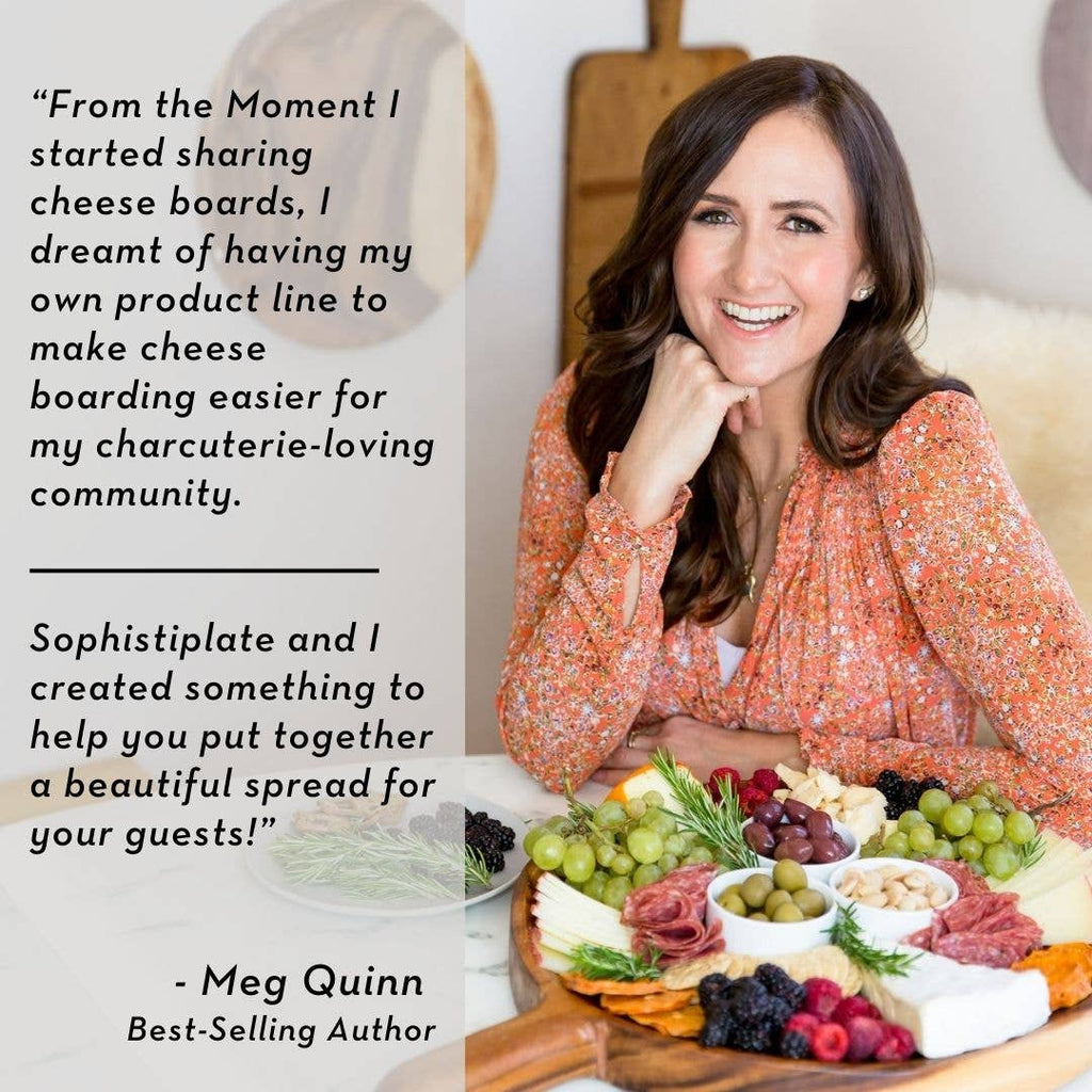 Meg Quinn Charcuterie Board & Accessories Kit