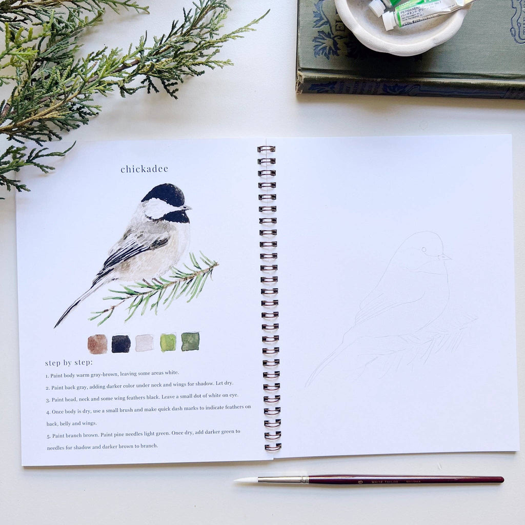 Watercolor Workbook Birds