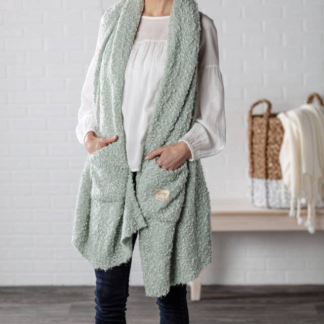 Giving Shawl - Sage