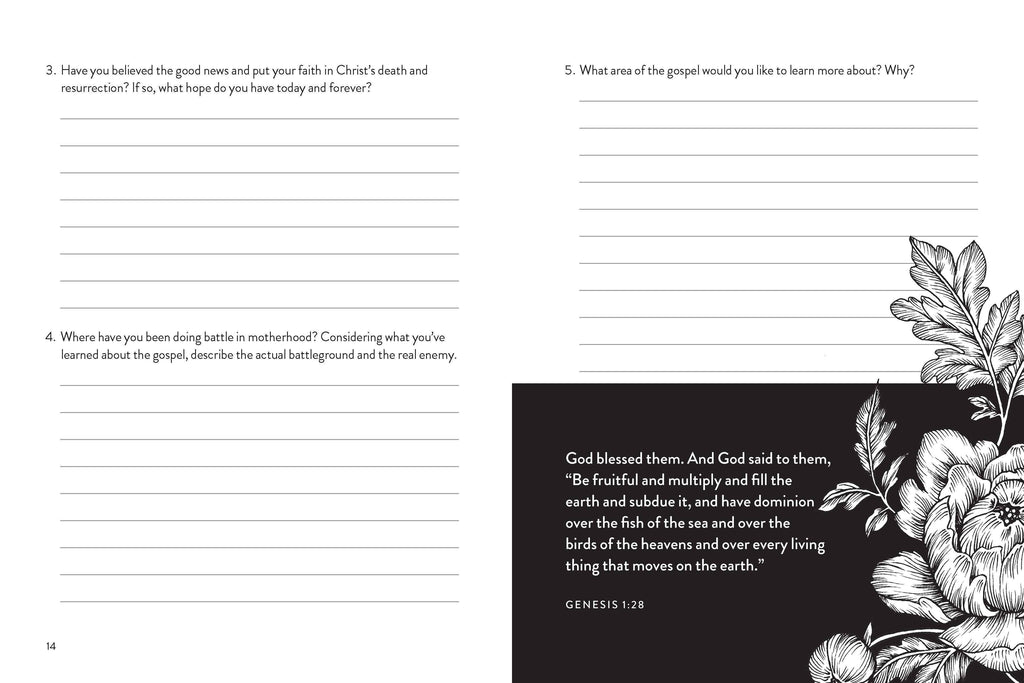 Risen Motherhood Guided Journal