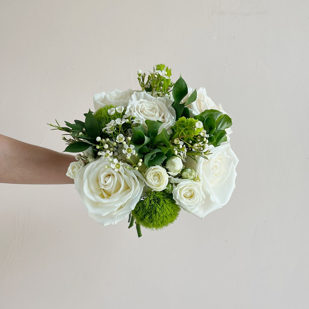 Petite Posey - Green and White (PROM & HOCO)