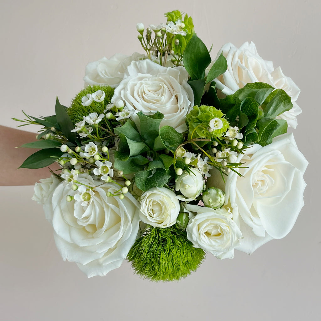 Petite Posey - Green and White (PROM & HOCO)