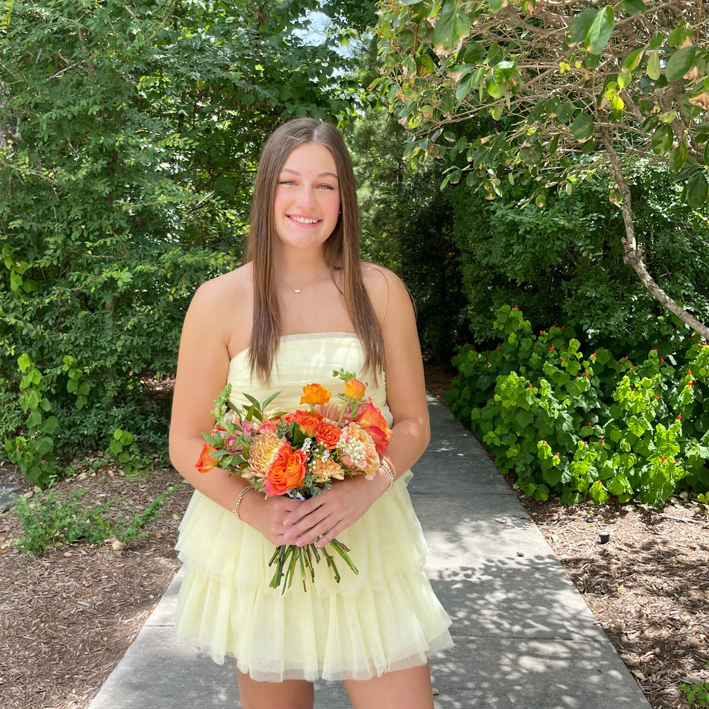 Signature Bouquet - Orange (PROM & HOCO)