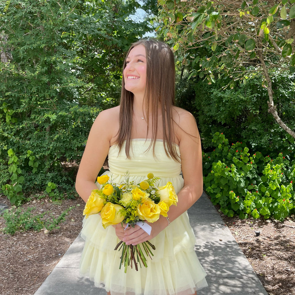 Signature Bouquet - Yellow (PROM & HOCO)