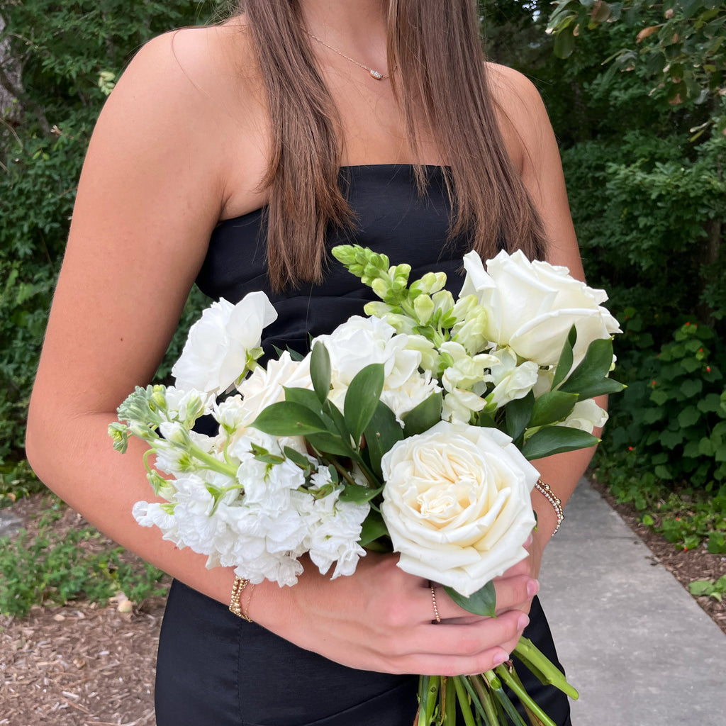 Signature Bouquet - White (PROM & HOCO)