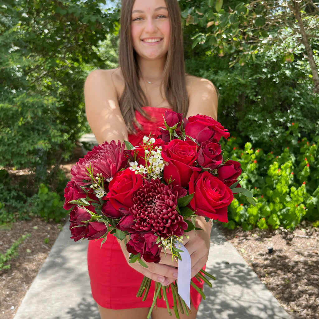 Signature Bouquet - Red (PROM & HOCO)