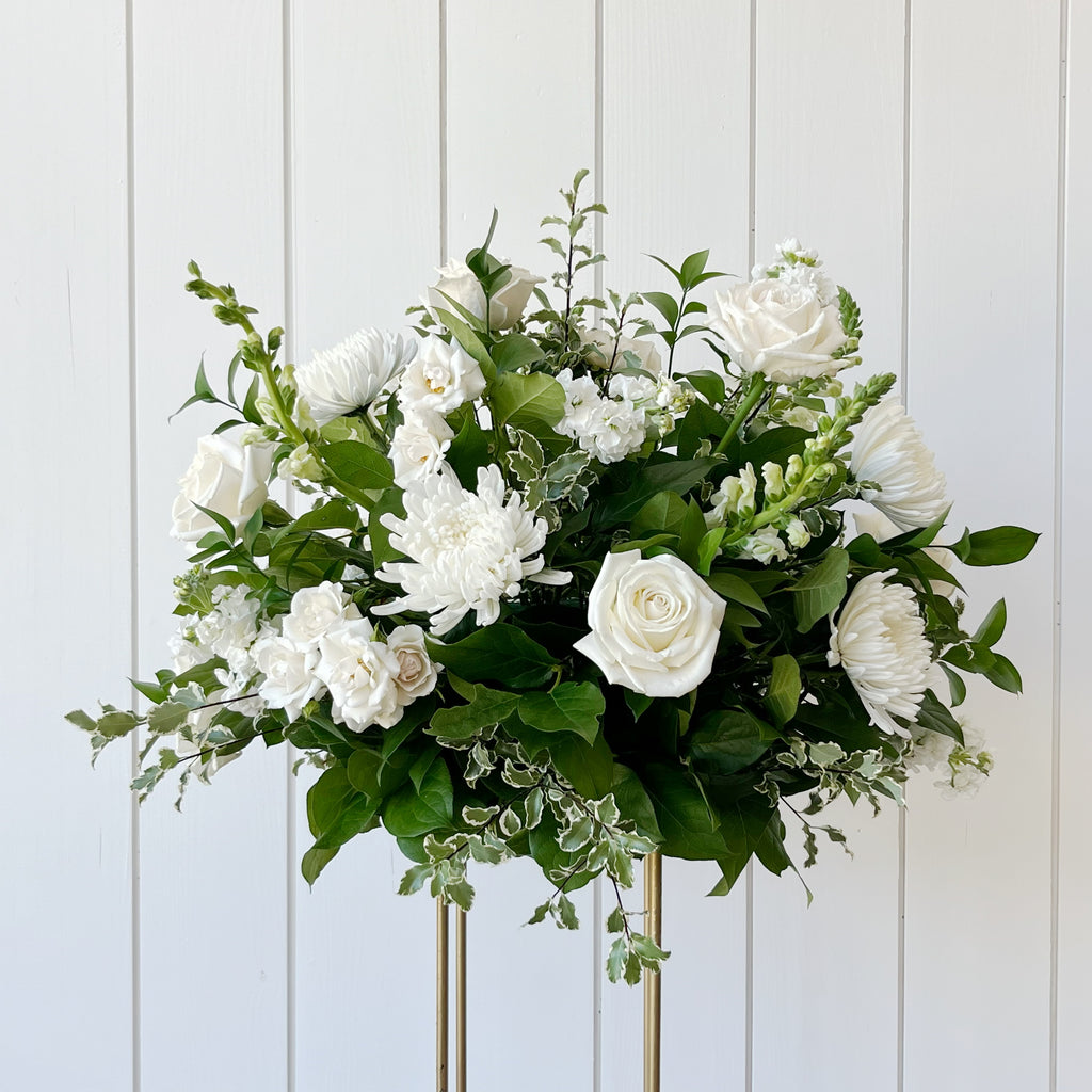 Classic Whites - Riser Arrangement