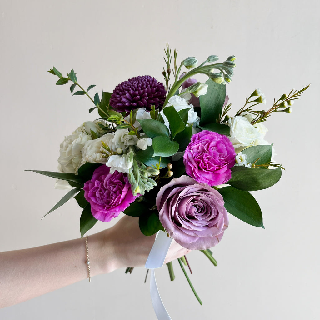 Posey Bouquet - Purples and Whites