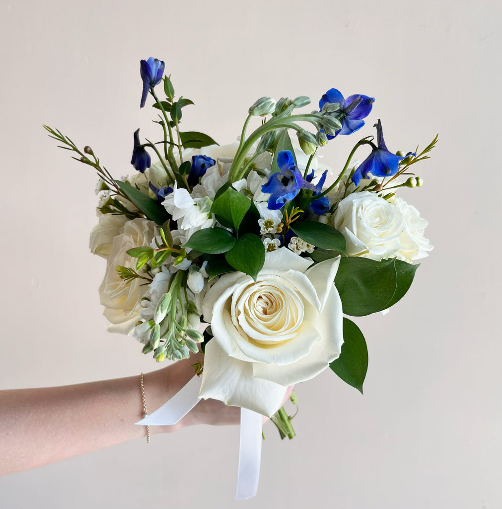 Posey Bouquet - Blues and Whites