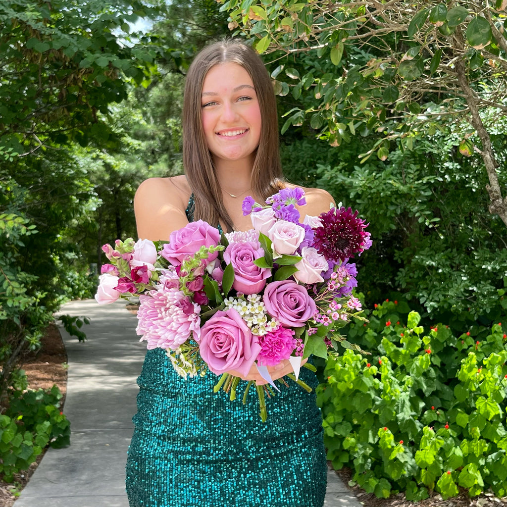 Signature Bouquet - Purple (PROM & HOCO)
