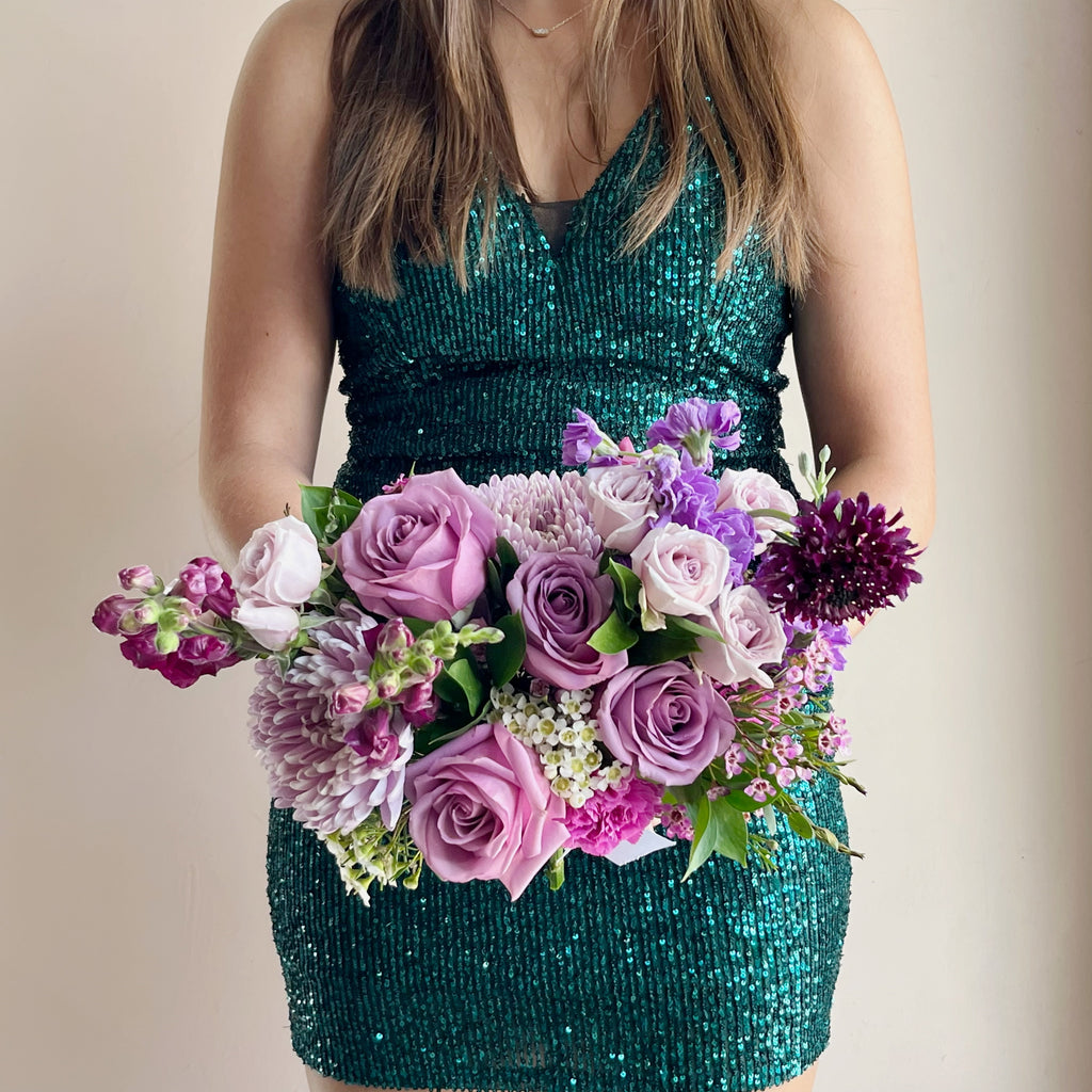 Signature Bouquet - Purple (PROM & HOCO)