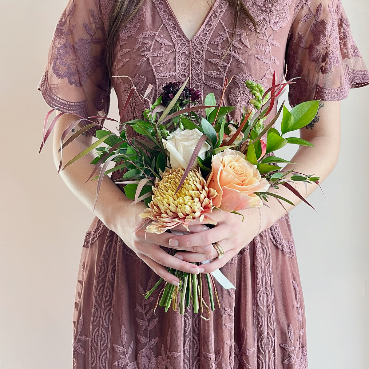 fitted lace wedding dress Autumn Breeze