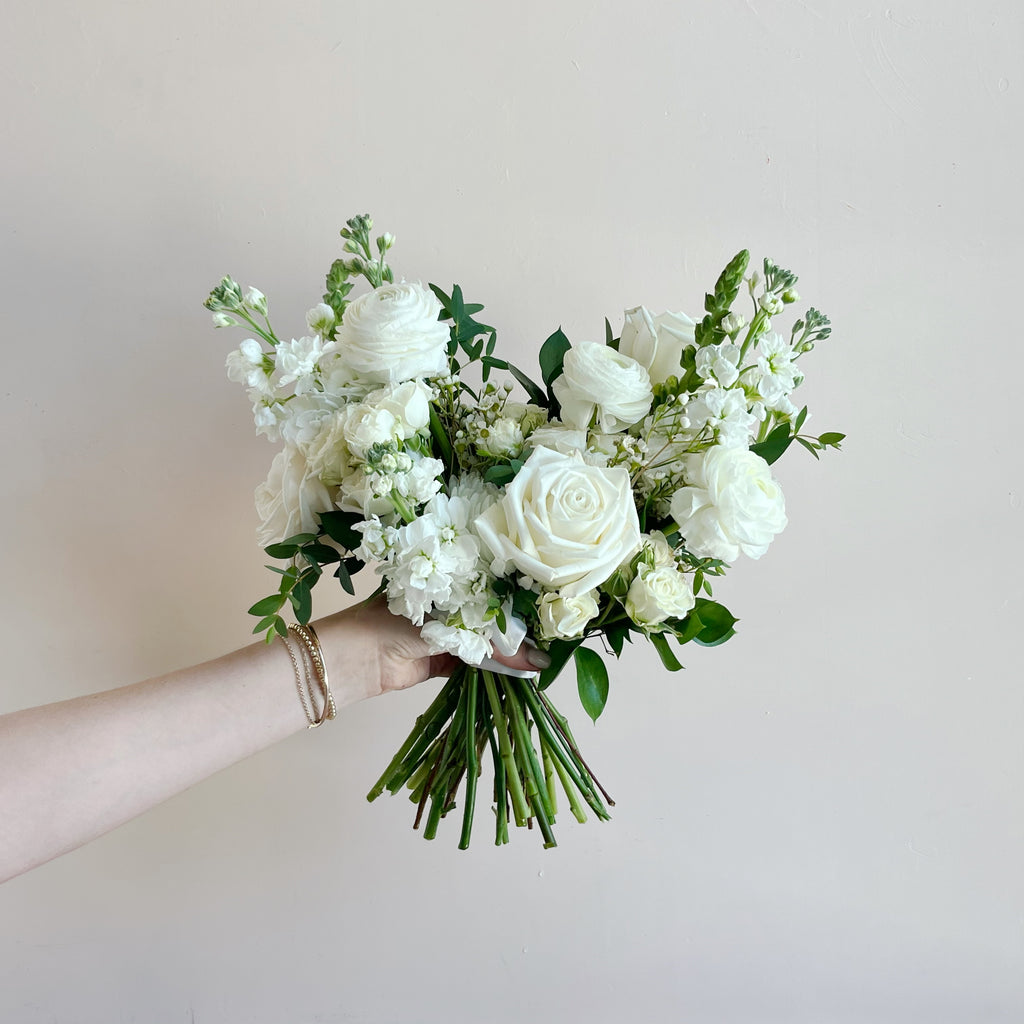 Classic White - Premium Bridal Bouquet