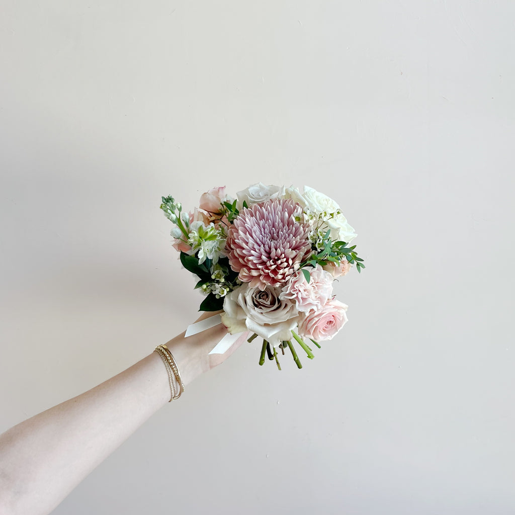 Blushing Romantic- Posey Bouquet (Weddings Only)