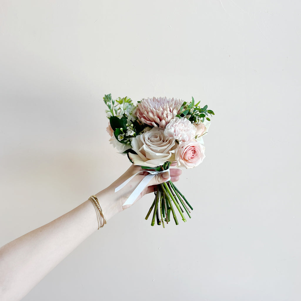 Blushing Romantic- Posey Bouquet (Weddings Only)