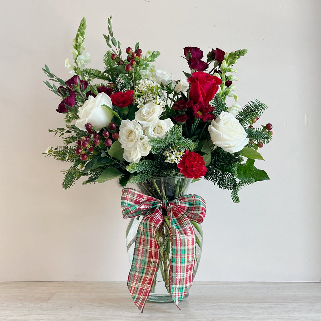 Peppermint Blossom - Christmas Arrangement