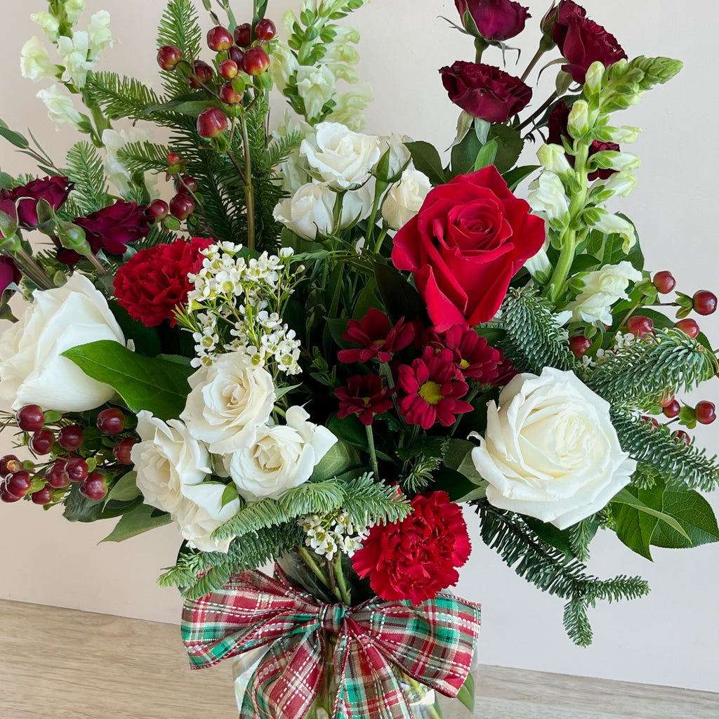 Peppermint Blossom - Christmas Arrangement