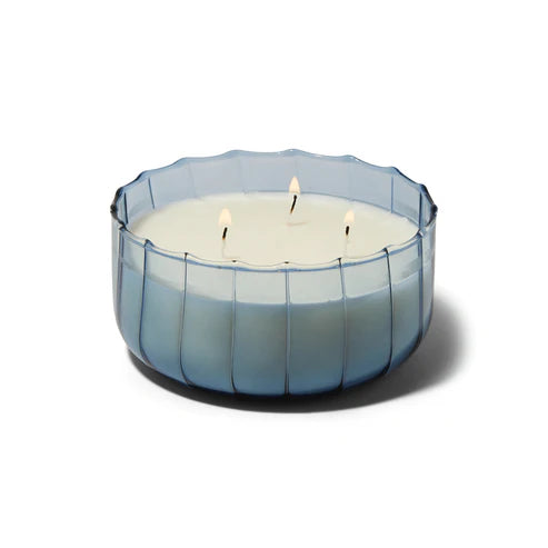 Ripple Candle - Peppered Indigo 12oz