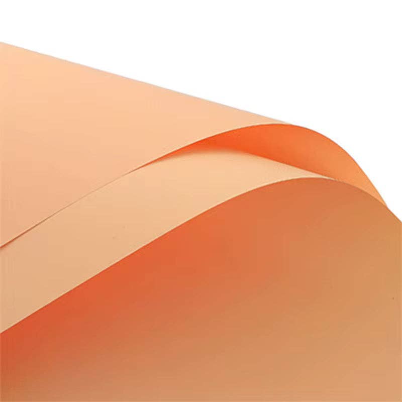 Solid Color Korean Inspired Flower Wrapping Paper (20pcs/bag: 21 - Pink