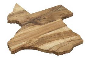 TEXAS Pride Acacia Wood Cutting Board