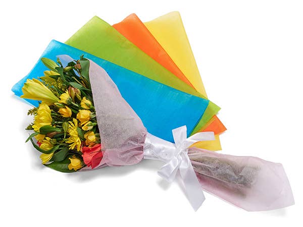 Waxed Floral Bulk Tissue Paper: Romance / 200 Pack / 18x24"