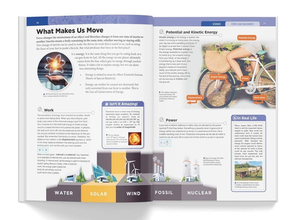 Knowledge Encyclopedia: Science: 4.72 x 3.54 x 0.7 / Hardcover / 192