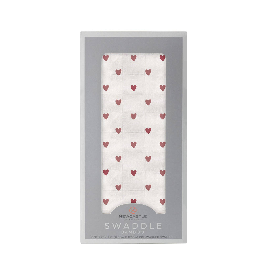 Limited supply! - Two Hearts Bamboo Swaddle