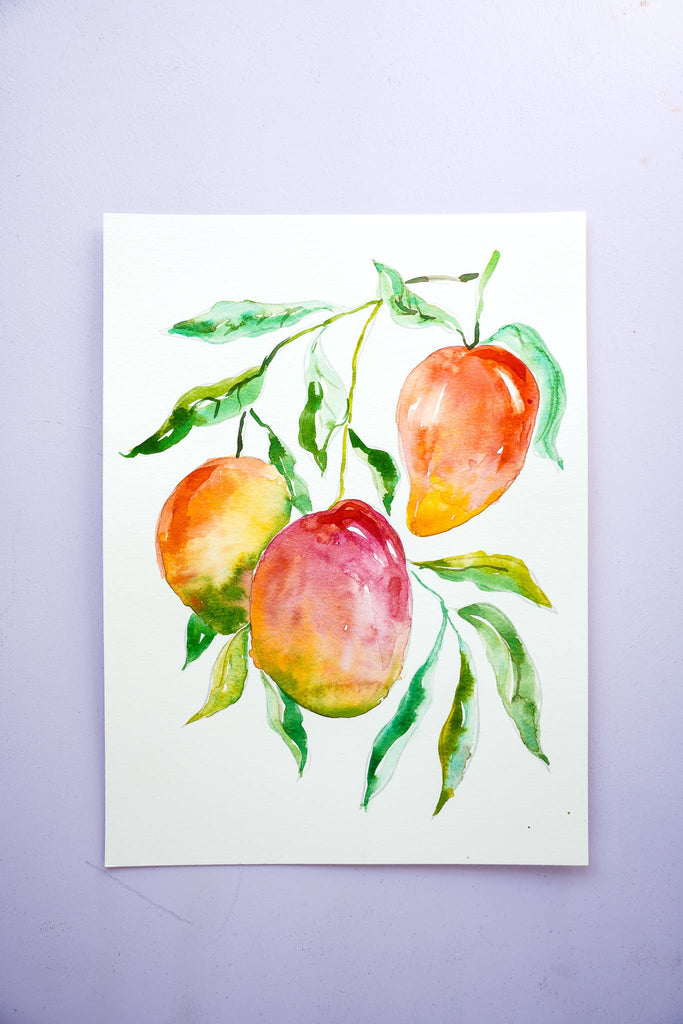 Fruit Watercolor Workbook: Outlined Coloring Pages to Paint