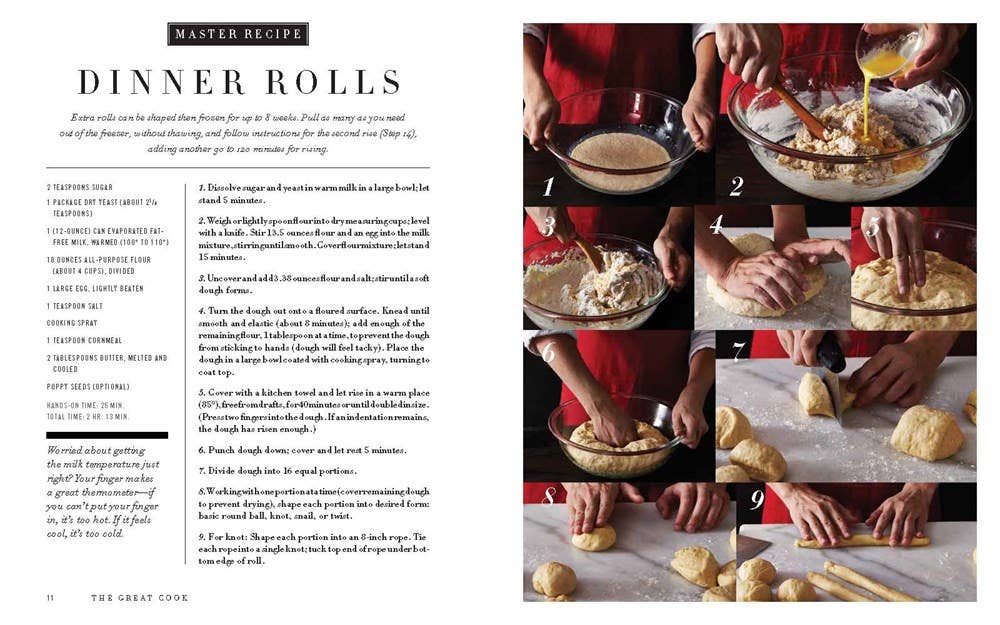 Great Cook: 8.37 x 10.25 x 1.2 / Hardcover / 368
