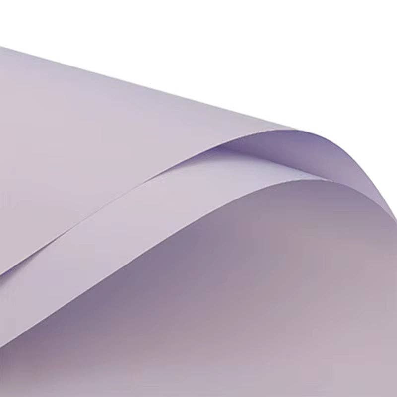 Solid Color Korean Inspired Flower Wrapping Paper (20pcs/bag: 21 - Pink