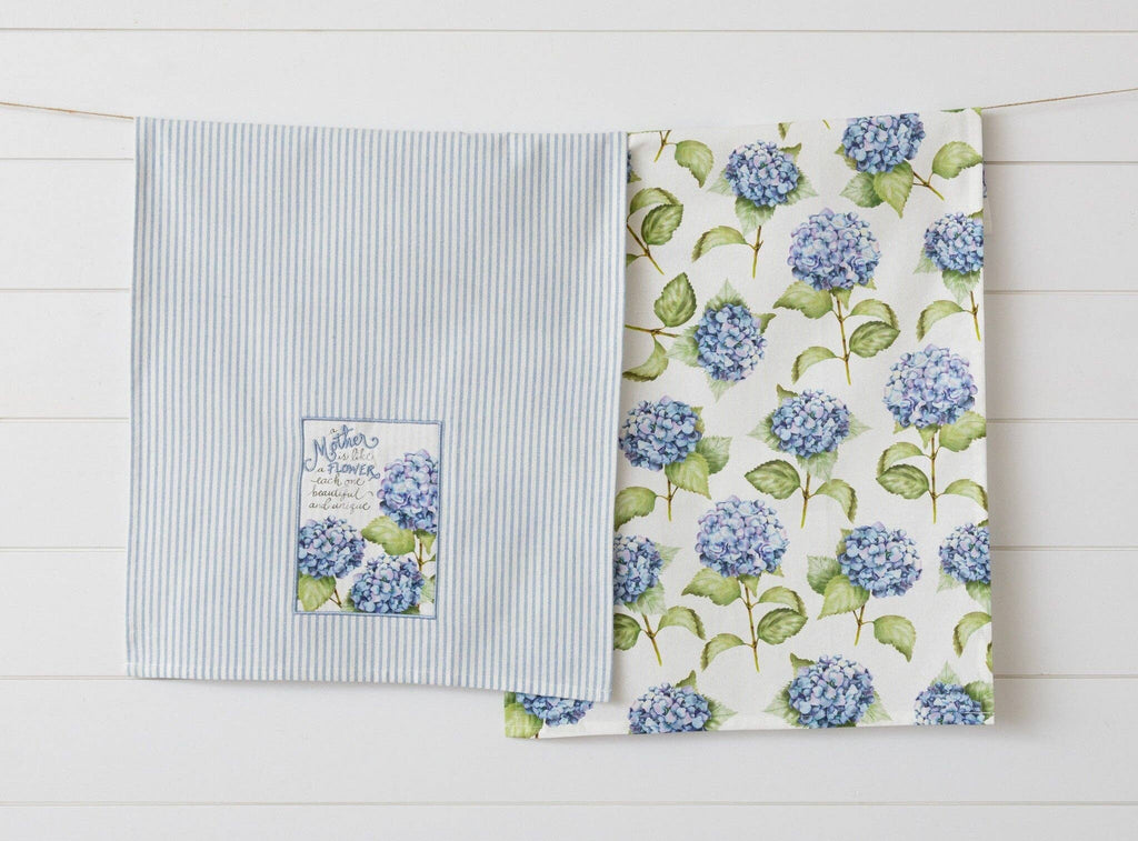 Tea Towels - A Mother Is Like A Flower (Pk/02 Ast)