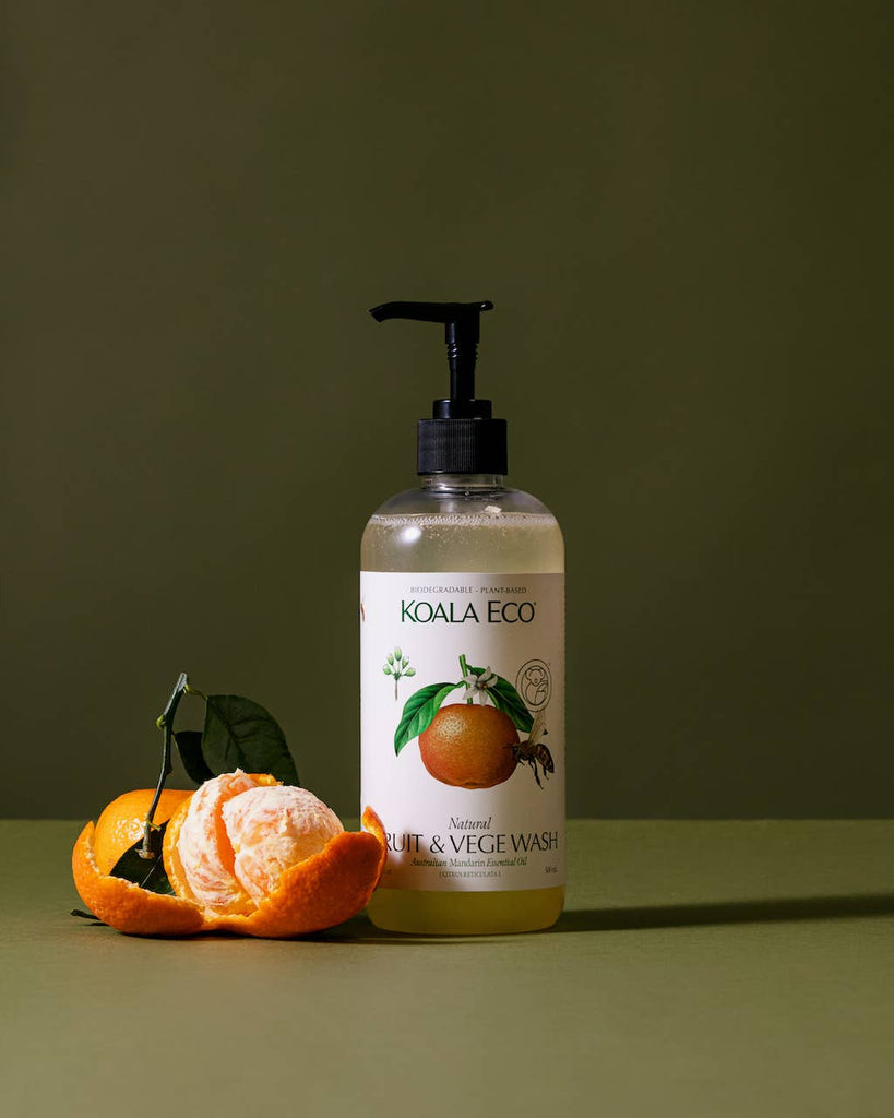 Natural Fruit and Vege Wash Mandarin, 16.9oz