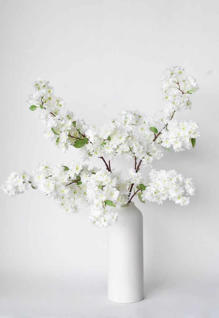 40''T Faux Cherry Blossom Branch, Pink/White/Red/Fuchsia: Mixture