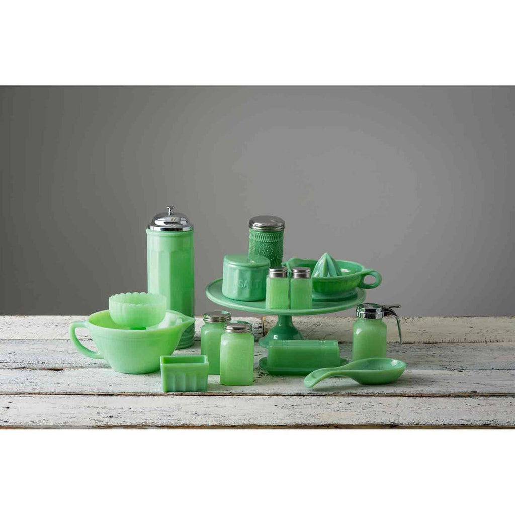 Jadeite Glass Collection Juicer With Handle