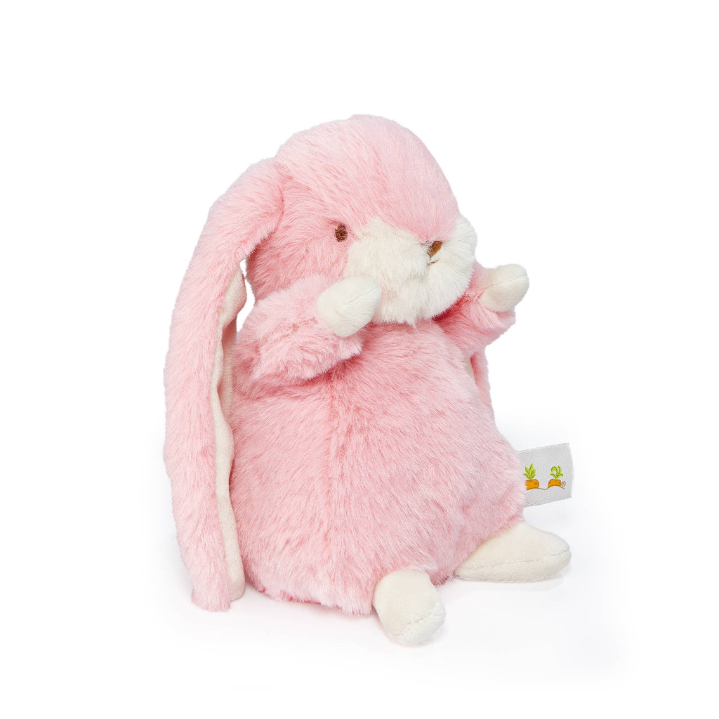 Tiny Nibble 8" Bunny - Coral Blush