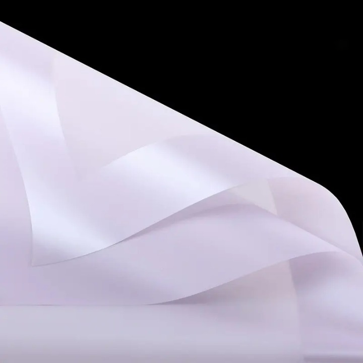 Jelly Color Waterproof Flower Wrapping Paper (20 sheets/bag): 6 - Yellow