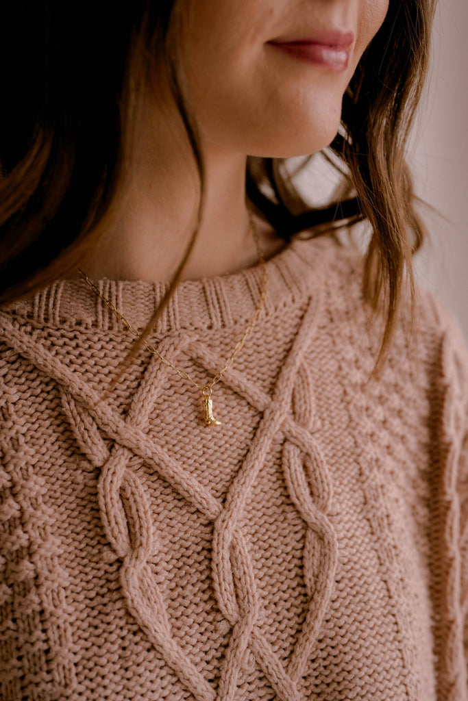 Walk By Faith Charm Necklace
