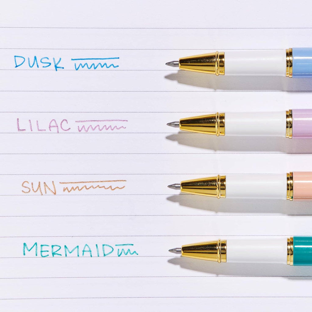 Metal Gel Pen 4-pack