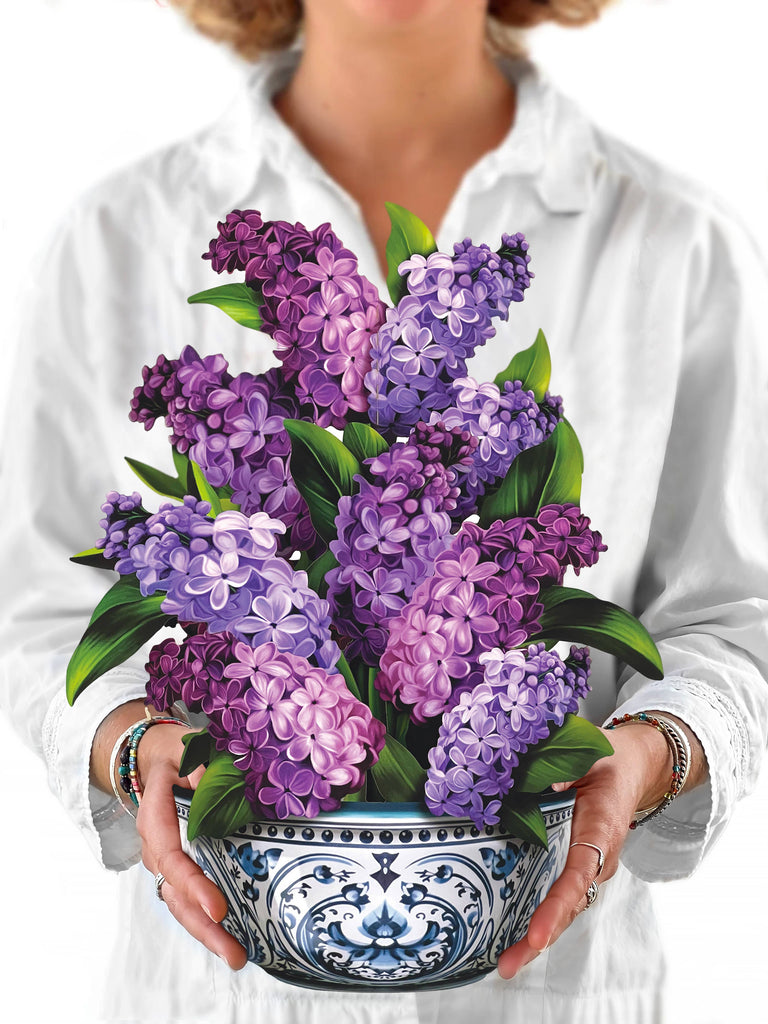 Garden Lilacs (Pop-up Greeting Cards)