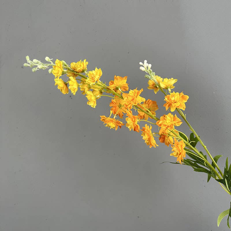 33''T Silk Delphinium Flower Stem, Srping/Summer Decorations: Pink