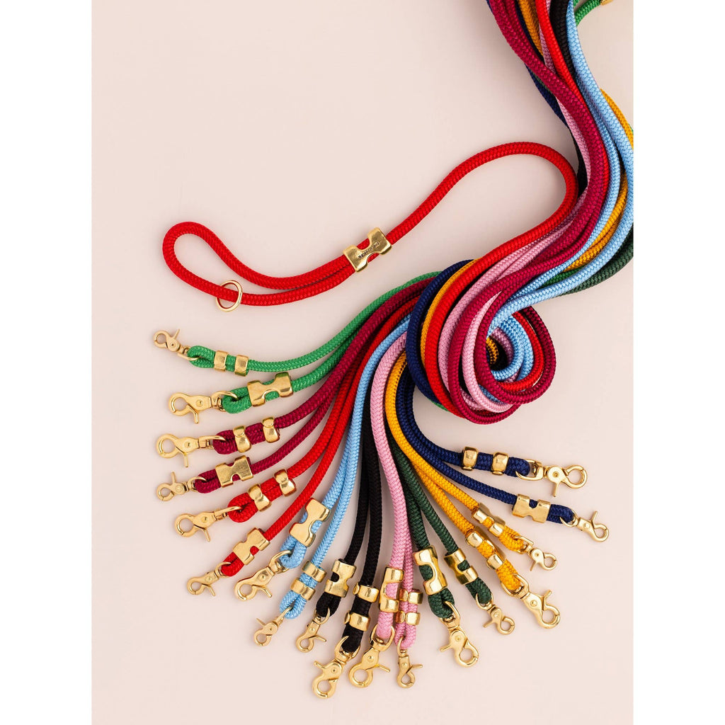 Ruby Valentine's Day Marine Rope Dog Leash: 5 Feet