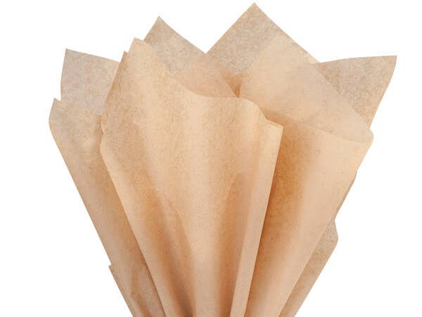 Kraft Recycled Tissue Paper: 240 Pack / 20x30" / Kraft Recycled