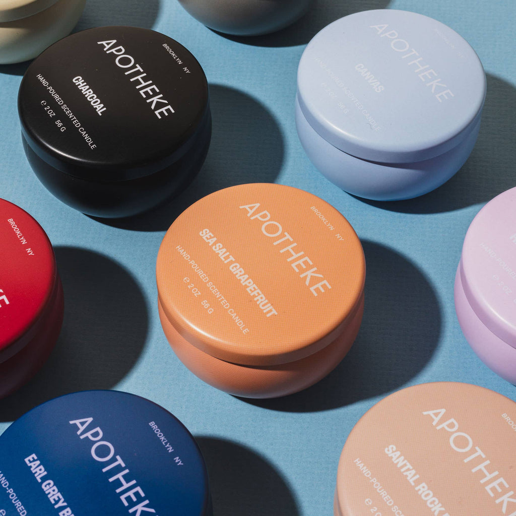 Sea Salt Grapefruit Mini Tin Candle