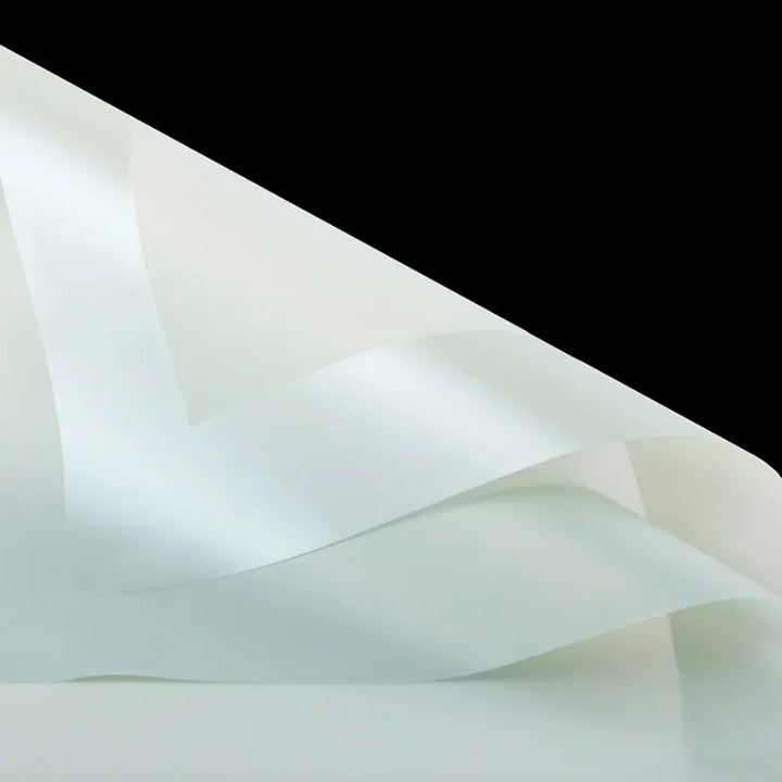 Jelly Color Waterproof Flower Wrapping Paper (20 sheets/bag): 6 - Yellow