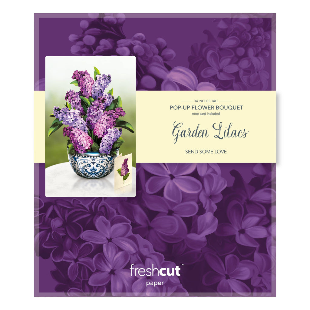 Garden Lilacs (Pop-up Greeting Cards)